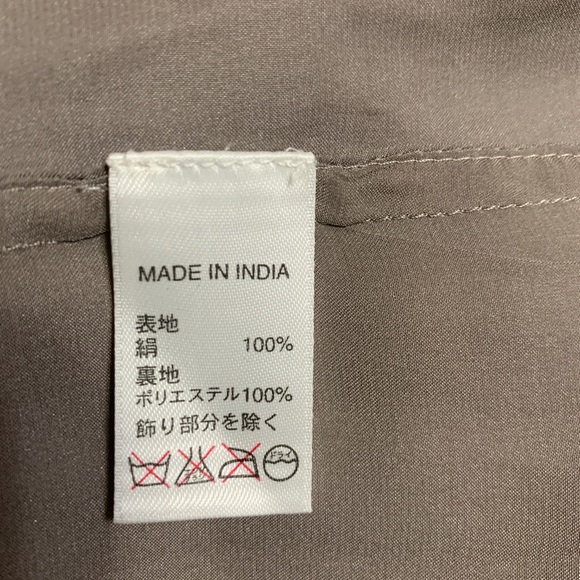 Zara lilac 100% silk dress - Picture 5 of 5